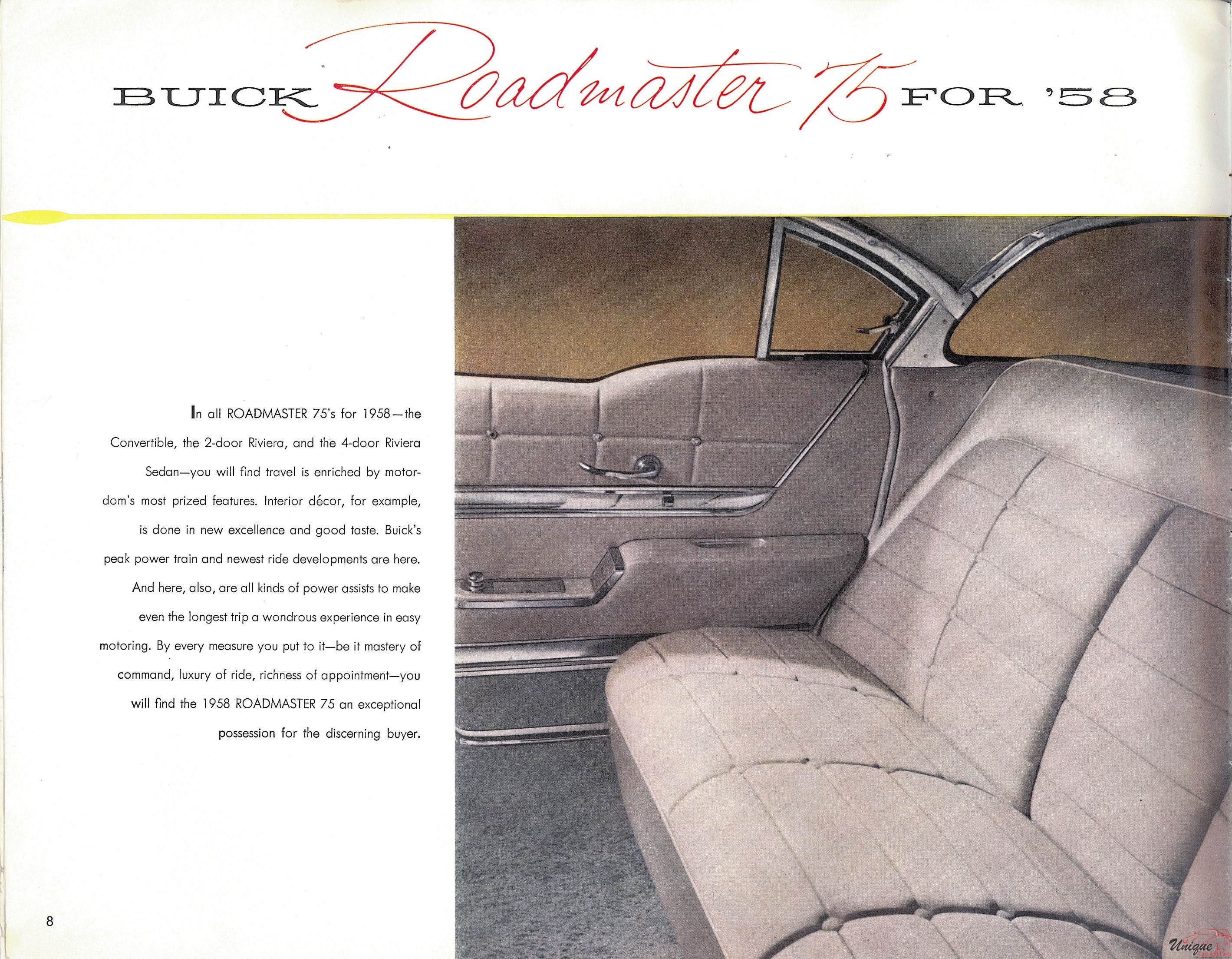 1958 Buick Brochure Page 29